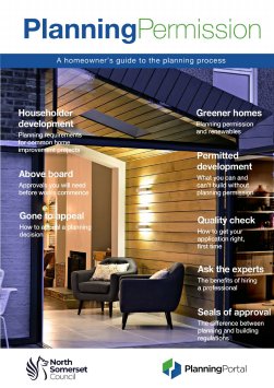North Somerset Planning Portal Guide front cover