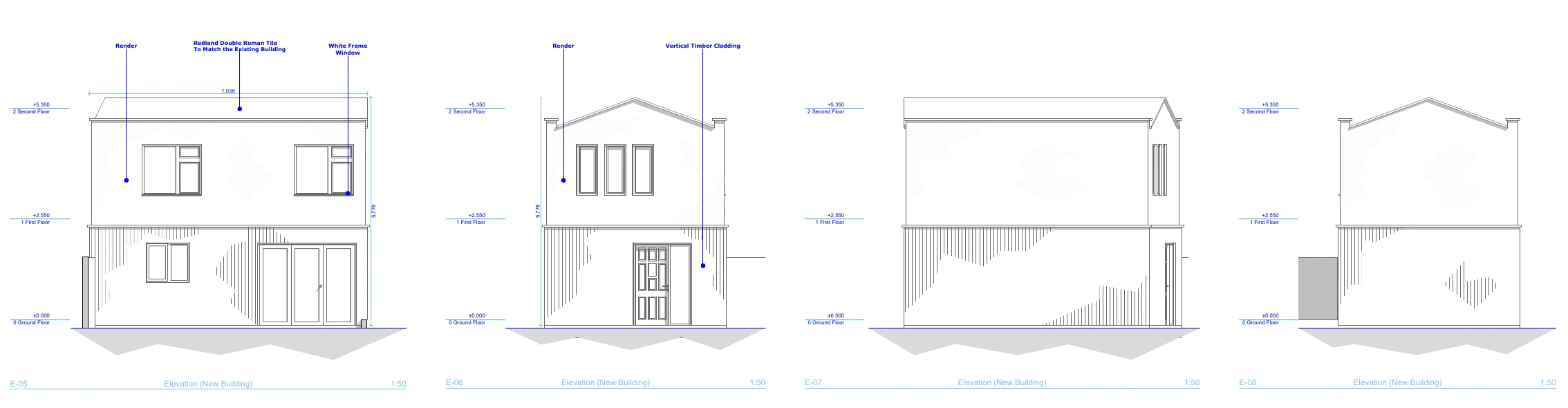New-build concept elevations